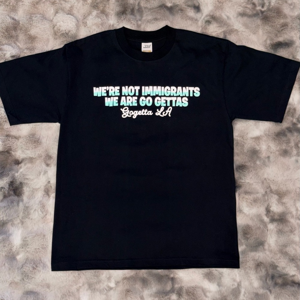 ICE MELTS IN LA @dblthegs shirt in black